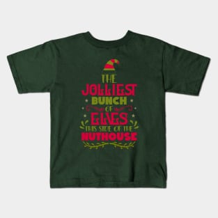 The jolliest bunch of elves Kids T-Shirt